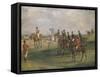 The Winner: The Forest Stakes, Henley-On-Arden, Warwickshire, February 23, 1847-Henry Thomas Alken-Framed Stretched Canvas