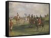 The Winner: The Forest Stakes, Henley-On-Arden, Warwickshire, February 23, 1847-Henry Thomas Alken-Framed Stretched Canvas