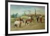 The Winners Enclosure, Encerrando El Ganado, 1910-Ernesto Icaza-Framed Giclee Print