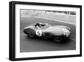 The Winning Aston Martin Dbr1 in the Le Mans 24 Hours, France, 1959-Maxwell Boyd-Framed Photographic Print