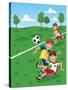 The Winning Goal - Jack & Jill-Eric Sturdevant-Stretched Canvas