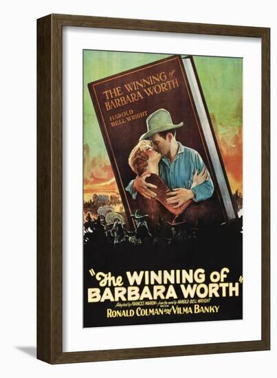 The Winning of Barbara Worth-null-Framed Art Print