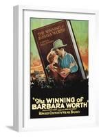 The Winning of Barbara Worth-null-Framed Art Print