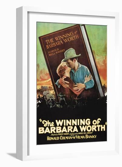 The Winning of Barbara Worth-null-Framed Art Print