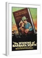 The Winning of Barbara Worth-null-Framed Art Print