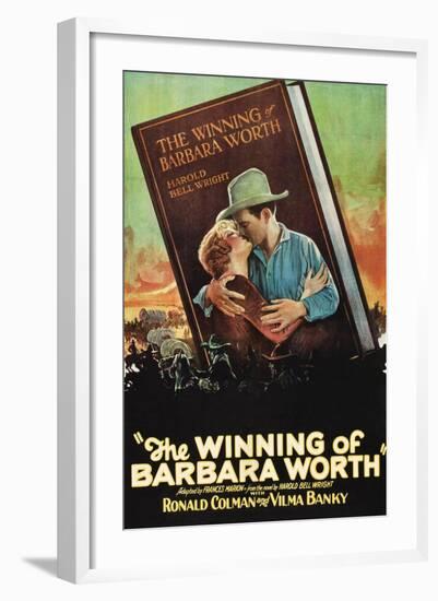 The Winning of Barbara Worth-null-Framed Art Print