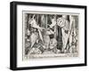 The Winning of Olwen the Stag of Redynvre Brings the Seven Companions to the Owl of Cwm Cawlwyd-Henry Justice Ford-Framed Art Print