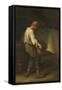 The Winnower, C. 1847-Jean-François Millet-Framed Stretched Canvas