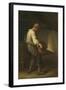 The Winnower, C. 1847-Jean-François Millet-Framed Giclee Print