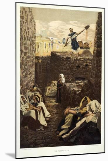 The Winnower, Saint Matthew - Chapter 3 - Bible-James Jacques Joseph Tissot-Mounted Giclee Print