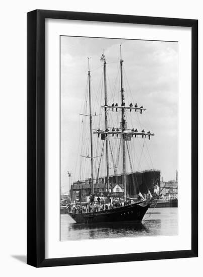 The Winston Churchill Ship 1973-Staff-Framed Photographic Print