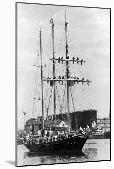 The Winston Churchill Ship 1973-Staff-Mounted Photographic Print