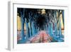 The Winter Alley-Markus Bleichner-Framed Art Print