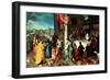 The Winter Feast, Gathering at the Bavarian State Palace-Hendrik van Balen the Elder-Framed Giclee Print