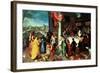 The Winter Feast, Gathering at the Bavarian State Palace-Hendrik van Balen the Elder-Framed Giclee Print