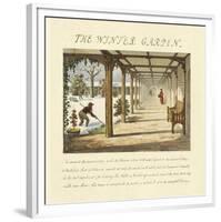 The Winter Garden, 1813-Humphry Repton-Framed Art Print