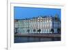 The Winter Palace in Evening Light, UNESCO World Heritage Site, St. Petersburg, Russia, Europe-Martin Child-Framed Photographic Print