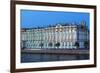 The Winter Palace in Evening Light, UNESCO World Heritage Site, St. Petersburg, Russia, Europe-Martin Child-Framed Photographic Print