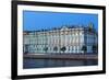 The Winter Palace in Evening Light, UNESCO World Heritage Site, St. Petersburg, Russia, Europe-Martin Child-Framed Photographic Print