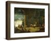 The Winter, the Arrival of a Nobleman at the Villa-Antonio Diziani-Framed Giclee Print