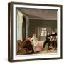 The Winther Family, 1827-Emilius Ditlev Baerentzen-Framed Giclee Print