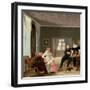 The Winther Family, 1827-Emilius Ditlev Baerentzen-Framed Giclee Print