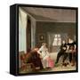 The Winther Family, 1827-Emilius Ditlev Baerentzen-Framed Stretched Canvas