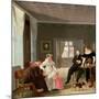 The Winther Family, 1827-Emilius Ditlev Baerentzen-Mounted Giclee Print