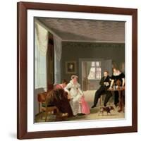 The Winther Family, 1827-Emilius Ditlev Baerentzen-Framed Giclee Print