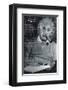 The Wisdom of Einstein-null-Framed Premium Giclee Print