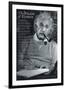 The Wisdom of Einstein-null-Framed Premium Giclee Print