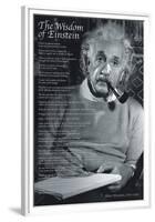 The Wisdom of Einstein-null-Framed Premium Giclee Print