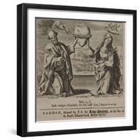 The Wisdom of the Prudent, Published by Jeremy Taylor, Ductor Dubitanticum, 1696-Pierre Lombard-Framed Giclee Print