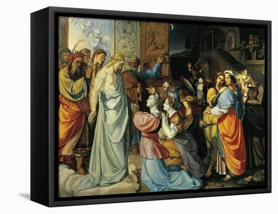 The Wise and Foolish Virgins, 1813-Peter Von Cornelius-Framed Stretched Canvas