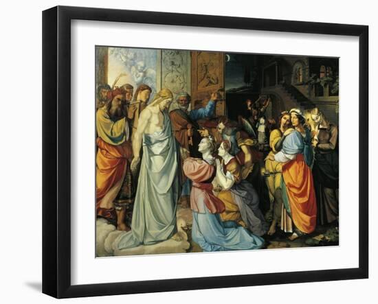 The Wise and Foolish Virgins, 1813-Peter Von Cornelius-Framed Giclee Print