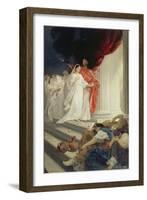 The Wise and Foolish Virgins, 1886-Ernst Friedrich von Liphardt-Framed Giclee Print