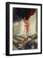 The Wise and Foolish Virgins, 1886-Ernst Friedrich von Liphardt-Framed Giclee Print