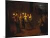 The Wise and Foolish Virgins-Godfried Schalcken-Mounted Giclee Print