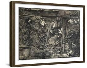 The Wise and Foolish Virgins-Edward Burne-Jones-Framed Giclee Print