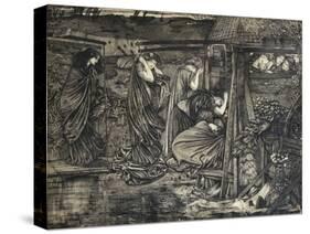 The Wise and Foolish Virgins-Edward Burne-Jones-Stretched Canvas