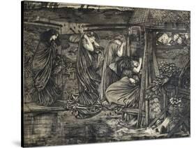 The Wise and Foolish Virgins-Edward Burne-Jones-Stretched Canvas