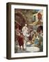 The Wise Men arrive at Bethlehem - Bible-William Brassey Hole-Framed Giclee Print