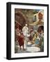 The Wise Men arrive at Bethlehem - Bible-William Brassey Hole-Framed Giclee Print