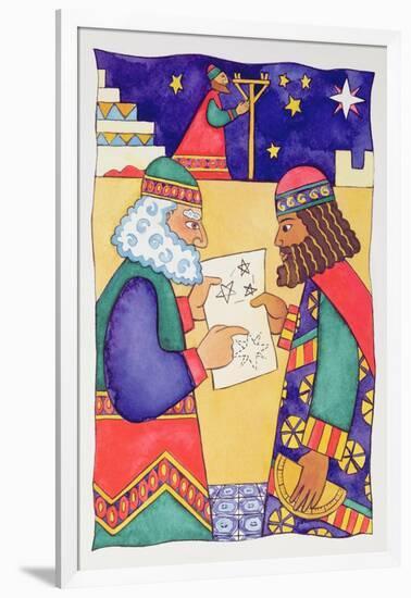 The Wise Men Looking for the Star of Bethlehem-Cathy Baxter-Framed Giclee Print