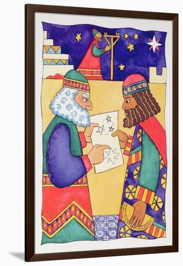 The Wise Men Looking for the Star of Bethlehem-Cathy Baxter-Framed Giclee Print