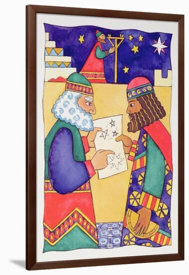 The Wise Men Looking for the Star of Bethlehem-Cathy Baxter-Framed Giclee Print