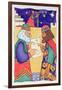 The Wise Men Looking for the Star of Bethlehem-Cathy Baxter-Framed Giclee Print