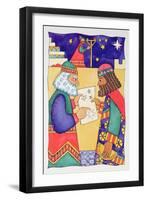 The Wise Men Looking for the Star of Bethlehem-Cathy Baxter-Framed Giclee Print