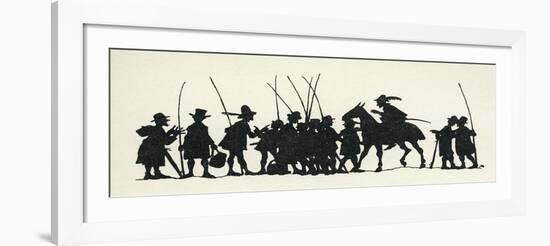 The Wise Men of Gotham-Arthur Rackham-Framed Giclee Print