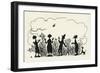 The Wise Men of Gotham-Arthur Rackham-Framed Giclee Print